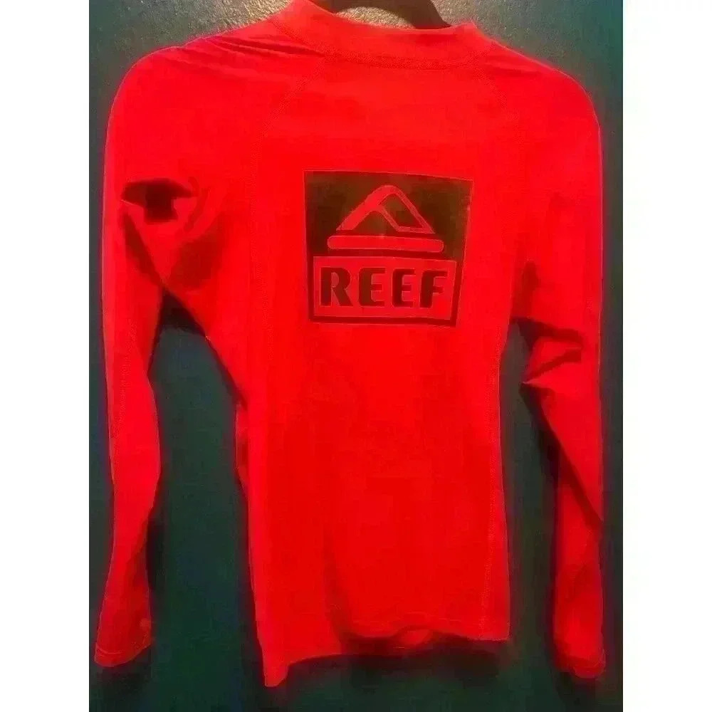 REEF Logo Rash Guard Size-Adult Small